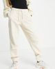 Selected Selected Exclusive cotton sweatpants in sand - part of a set-Neutral - 1