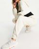 Selected Selected Exclusive cotton sweatpants in sand - part of a set-Neutral - 3