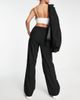 Selected Selected Femme tailored flared suit pants in black - part of a set - 4