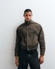 Selected Selected high neck lightweight bomber jacket in chocolate brown - 3