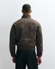 Selected Selected high neck lightweight bomber jacket in chocolate brown - 4