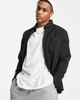 Selected Selected Homme cotton oxford shirt in black - BLACK - 1