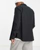 Selected Selected Homme cotton oxford shirt in black - BLACK - 2