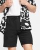 Selected Selected Homme linen mix shorts in black - 1