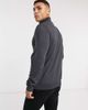 Selected Selected Homme quarter zip sweater in dark gray-Grey - 2