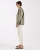 Selected Selected linen blend tapered pants in beige-Neutral - 3