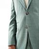 Selected Selected linen mix slim fit suit jacket in green - 3