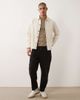 Selected Selected overshirt jacket in ecru-White - 2
