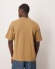 Selected Selected oversized heavy weight T-shirt in beige-Green - 4