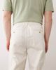 Selected Selected pleated pants in cream-White - 4