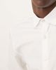 Selected Selected slim fit easy iron cotton dress shirt in white - 2