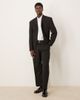 Selected Selected slim fit easy iron cotton dress shirt in white - 3