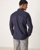 Selected Selected slim fit easy iron smart shirt in navy - 3