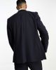 Selected Selected slim fit suit jacket in navy - 4