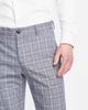 Selected Selected slim fit suit pants in blue plaid - 3