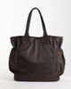 Selected Selected tote bag with laptop pocket in chocolate brown - 3