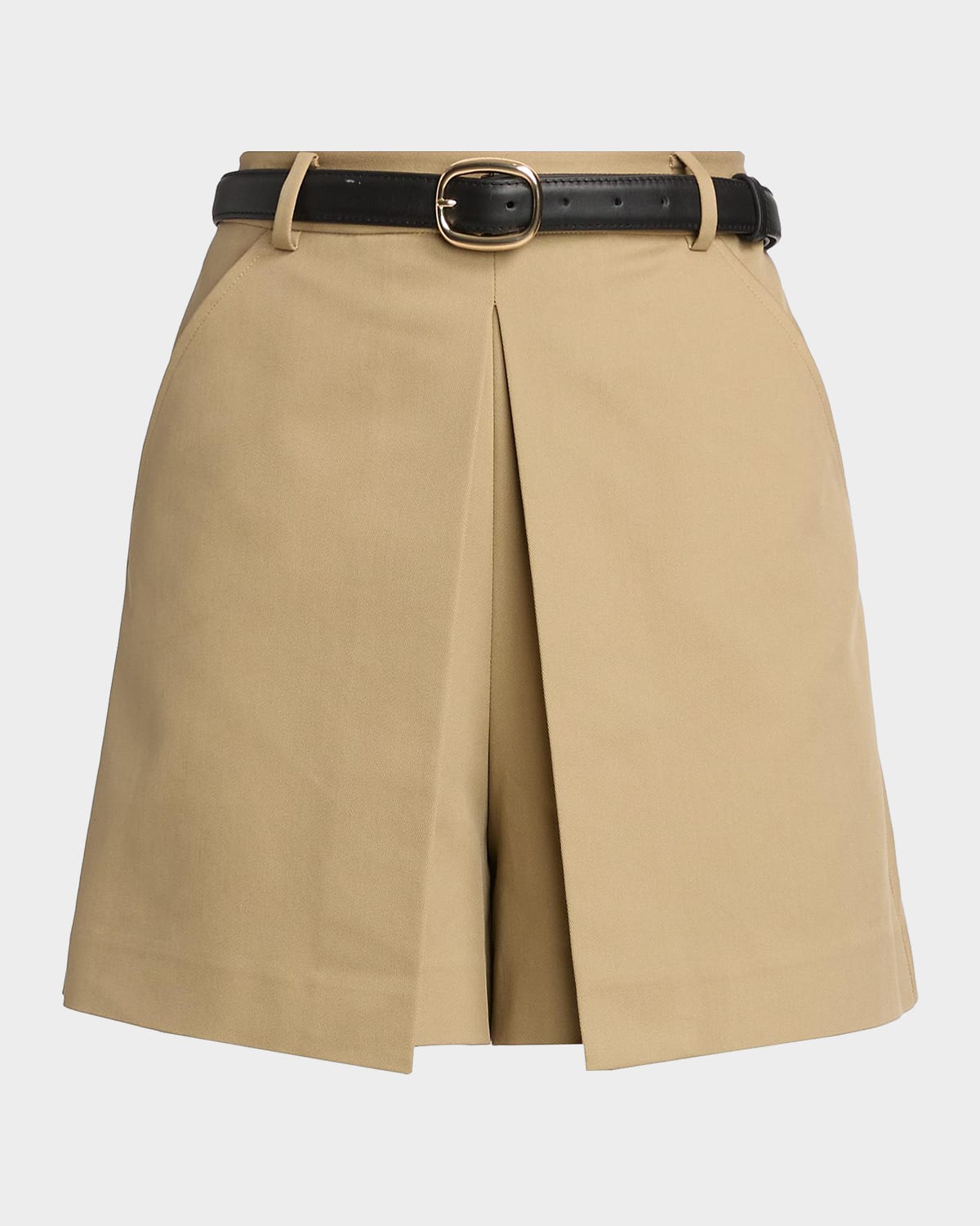 Self-Portrait Gaberdine Belted Skort