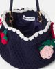 Self-Portrait Kids Self-Portrait Kids Appliqué crochet bucket bag - 3