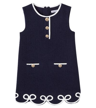 Self-Portrait Kids Self-Portrait Kids Bouclé dress