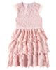Self-Portrait Kids Self-Portrait Kids Bow-detail tiered lace dress - 1
