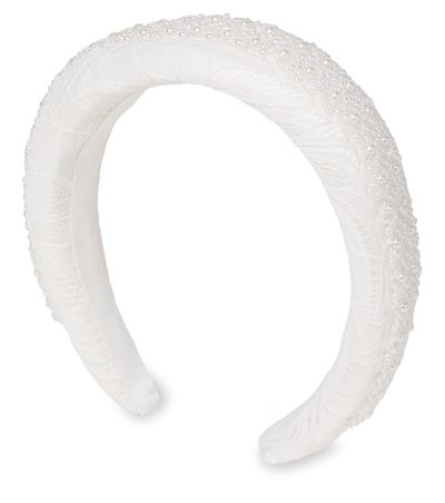 Self-Portrait Kids Self-Portrait Kids Embellished lace headband