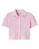 Self-Portrait Kids Self-Portrait Kids Embroidered pointelle cotton-blend top - 1