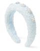 Self-Portrait Kids Self-Portrait Kids Faux pearl-embellished tweed headband - 1