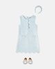 Self-Portrait Kids Self-Portrait Kids Faux pearl-embellished tweed headband - 2