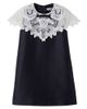 Self-Portrait Kids Self-Portrait Kids Lace-trimmed satin dress - 1