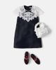 Self-Portrait Kids Self-Portrait Kids Lace-trimmed satin dress - 2
