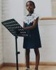 Self-Portrait Kids Self-Portrait Kids Lace-trimmed satin dress - 5