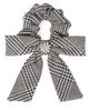 Self-Portrait Kids Self-Portrait Kids Prince of Wales check wool-blend scrunchie - 1