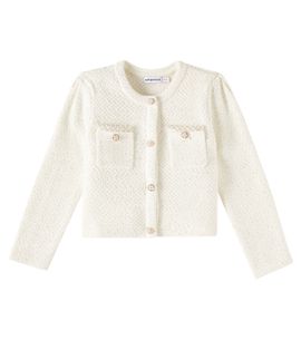 Self-Portrait Kids Self-Portrait Kids Sequined cotton-blend cardigan