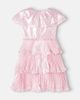 Self-Portrait Kids Self-Portrait Kids Tiered silk-blend dress - 4