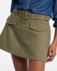 Self-Portrait Self-Portrait Belted cotton twill skort - 3