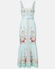 Self-Portrait Self-Portrait Belted floral linen midi dress - 1
