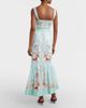 Self-Portrait Self-Portrait Belted floral linen midi dress - 3