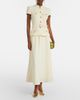 Self-Portrait Self-Portrait Belted peplum crÃªpe midi dress - 2