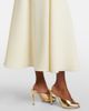 Self-Portrait Self-Portrait Belted peplum crÃªpe midi dress - 4