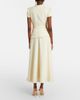 Self-Portrait Self-Portrait Belted peplum crÃªpe midi dress - 5