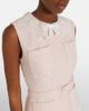 Self-Portrait Self-Portrait Belted pleated bouclÃ© and chiffon midi dress - 3
