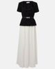 Self-Portrait Self-Portrait Belted pleated chiffon maxi dress - 1
