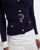 Self-Portrait Self-Portrait Belted ribbed-knit cardigan - 4