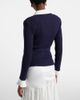 Self-Portrait Self-Portrait Belted ribbed-knit cardigan - 5
