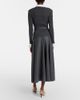 Self-Portrait Self-Portrait Belted ribbed-knit midi dress - 5