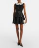 Self-Portrait Self-Portrait Belted sequined bouclÃ© minidress - 2
