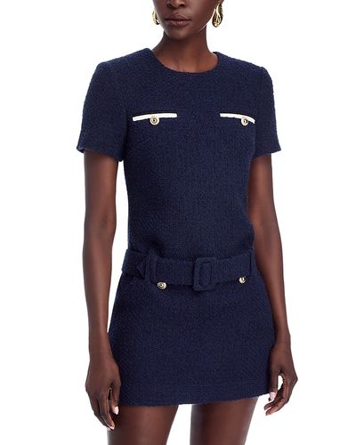 Self-portrait Self-Portrait Boucle Mini Dress