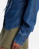 Self-Portrait Self-Portrait Bow-detail denim shirt - 4