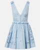 Self-Portrait Self-Portrait Broderie anglaise cotton-blend minidress - 1