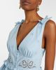 Self-Portrait Self-Portrait Broderie anglaise cotton-blend minidress - 3